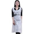 Waterproof Sleeveless Disposable PE Plastic Aprons for Cooking and Painting