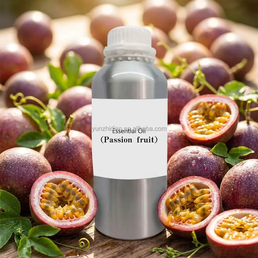 Wholesale 100% Pure Passion Fruit Essential Oil Bulk Organic Maracuja Oil for Skin Care Hair Growth Aromatherapy Diffuser Scent