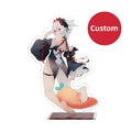 Double Sided Custom Printed Cute Figure Display Transparent Acrylic Standee