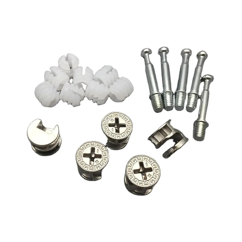 Furniture Connecting Cam Lock 3 in 1 Fittings with Dowel Cam Lock
