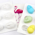 Cavity Cute Rabbit Mousse Food Grade Easy Release Silicone Mold Baking Molds Cake Mold 3d Rabbit