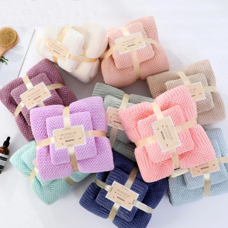 Custom  Bath Towels Set Highly Absorbent Towel for Bathroom Bath Towels