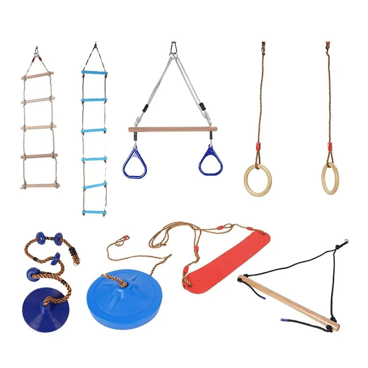 Special Design Early Education Kindergarten Science Multifunctional Equipment Physical Swing Children Sense Training Rope Ladder MegaBDM