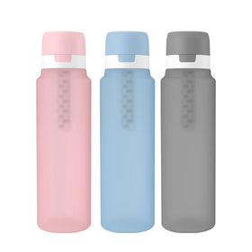 32 Oz Outdoor Sports Squeeze BPA Free Water Filter Bottle Bike Sport Bottle with Filter Replacement Water Filter Bottles