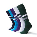 Hot Selling Custom Anti Slip Grip Crew Football Socks for Unisex Adults Autumn Season Digital Printing Quick Dry