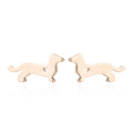 Fashion Lovely Animal Dachshunds Dog Stud Earrings for Women Gifts