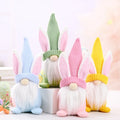 Wholesale Easter Bunny Gnome Plush Elf Decor Handmade Swedish Rabbit Tomte Spring Easter Gift Home Table Ornament