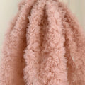 Luxury Gorgeous Light Peach Cascading Tulle Net Ruffle Cake Haute Dress Fancy Mesh Net Lace Fabric