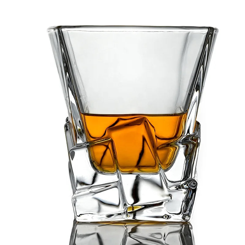 Hot Sale Various Shapes Transparent Crystal Whiskey Glass