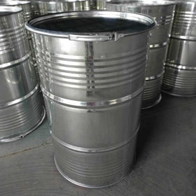 Open 210L Galvanized Steel Drum 0.9mm Thickness 55-Gallon Capacity ISO9001 Certified Customized Color for Food Gasoline Storage