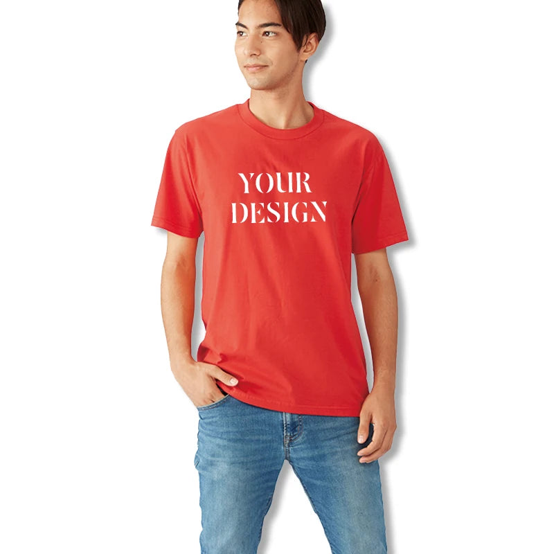 180gsm 100% Cotton Knitted Eco-Friendly Anti-Wrinkle Customizable Men's and Women's T-shirts in Variety Colors and Sizes