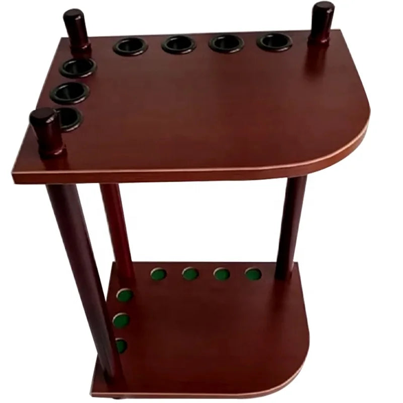 7 Pool Billiard Stick Holder Billiard Cue Rack Floor Stand