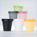 Wholesale Colorful Cosmetic Jar with Lid 20g 50g 100g PP Custom Logo for Skin Care Bath Mud Plastic Cream Candy Cake Cookie