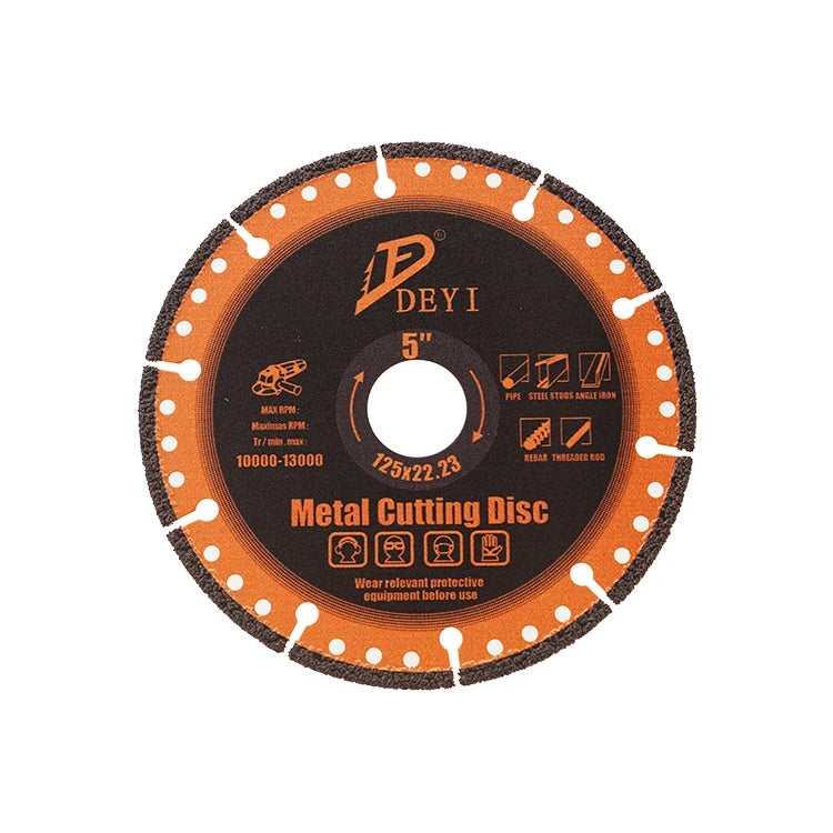 Vacuum Brazed Small Diamond Cutting Saw Rebarconcretebrickmetalplastic Pipe Cutting Disc Blade Steel Customized HOT Press