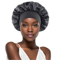 Wholesale Satin Bonnets With Logo and Color Custom Satin Bonnets Hair Wrap for Sleeping