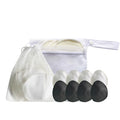 Wholesale Round Solid Organic Reusable Anti Slid 3D Washable Breast Feeding Pads