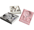 Luxury Microfiber Jewelry Display Tray Set Elegant Store Show Holder Rings Bracelets Necklaces Earrings Display Stand Bust