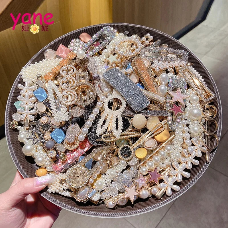 Fashional Hair Accessories About Acid and Pearl  Hair Clip for Women