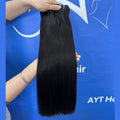 Drop Shipping Raw Single Donor Indian Human Virgin Cuticle Aligned Double Drawn Unprocessed Raw Virgin Human Hair Bundles