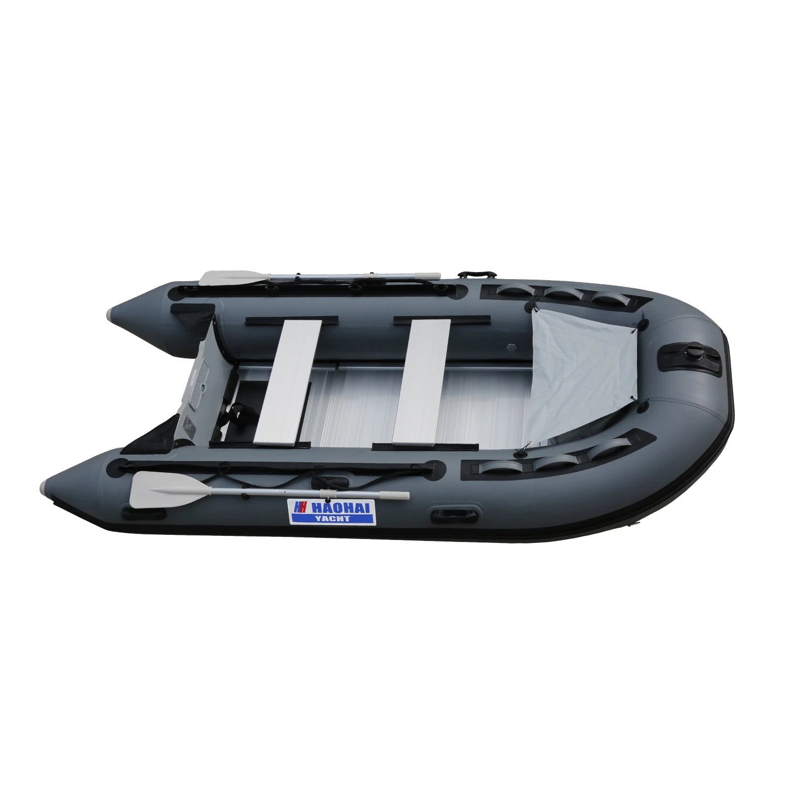 Qingdao Haohai High-Speed Stable Light Weight Inflatable PVC Fishing Boat for Water Sports & Drifting Rowing Yacht Design