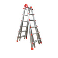 Black Red Optional 4x6 Multi-functional Industrial Professional Folding Step Ladder Aluminium Ladders 300 Lbs Capacity Household