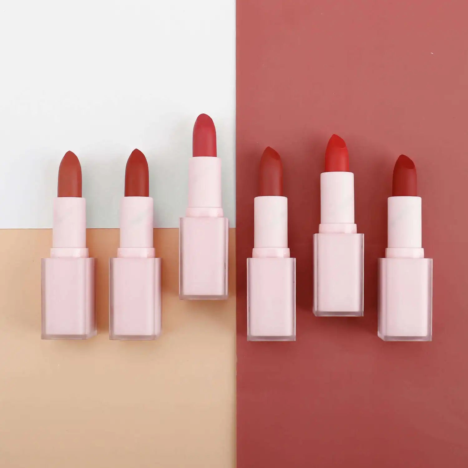 SENKA Free Sample  Wholesale Professional 14 Colors Lipstick Vendor Oem Private Label Matte Lipstick