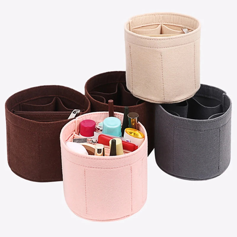 Hot Selling Liner Felt Bag Organizer Handbag Purse Tote Insert for Luxury Bag Felt Purse Bag Organizer Insert