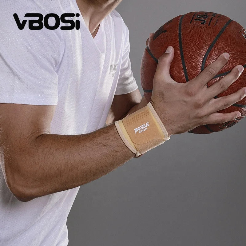 VBOSi 9338 Adjustable Breathable Neoprene Wrist Support Brace Soft Compression Strap for Men and Women for Work and Exercise