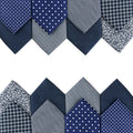 Wholesale Neckties Polyester Jacquard Black Plaid Floral Neckties for Business Men's Suit Neck Tie Gravatas Custom Tie With Logo
