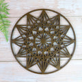 New 3d Diy Wooden Laser Cut Home Wall Decoration Drill Home Decoration Pendant