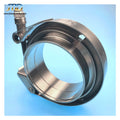 JTLD 3" Steel Exhaust V Band Clamp Flange Kit V-band Vband MALE FEMALE DESIGN 2.50"