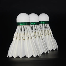 Wholesale Long Life Feather Badminton Shuttlecocks Birdies Training Durable and Stable and Balance for All 3 in 1 Shuttlecock