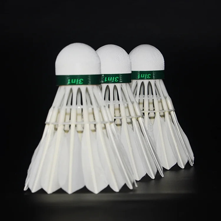 Wholesale Long Life Feather Badminton Shuttlecocks Birdies Training Durable and Stable and Balance for All 3 in 1 Shuttlecock