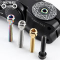 MUQZI Titanium Alloy Bicycle Stem Cap Screw M6x30 M6x35mm Headset Cover Fixed Bolt Fork Top Cap Bolt