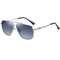 Wholesale Double Bridge Sunglasses 2025 Designer Glasses Square Polarized Sunglasses for Men Metal Sunglasses