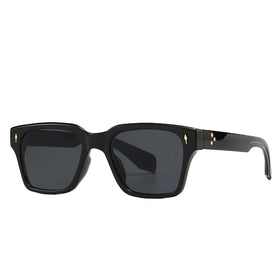 New European and American Fashion Runway Box butterfly Shaped Sunglasses for Men's Fashion Sunglasses 6012