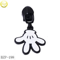Wholesale Cute Palm logo Shoes Puller Tags Enamel Design Bags Decoration Zipper Head Slider for Clothes