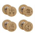 Promotional Beer Bottle Opener Wood Handle Bottle Opener Made with Handcrafted Exotic Magnetic Opener