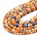 Wholesale Natural Colorful Rain Stone Beads 4/6/8/10/12mm Round Loose Beads for Jewelry Making Diy