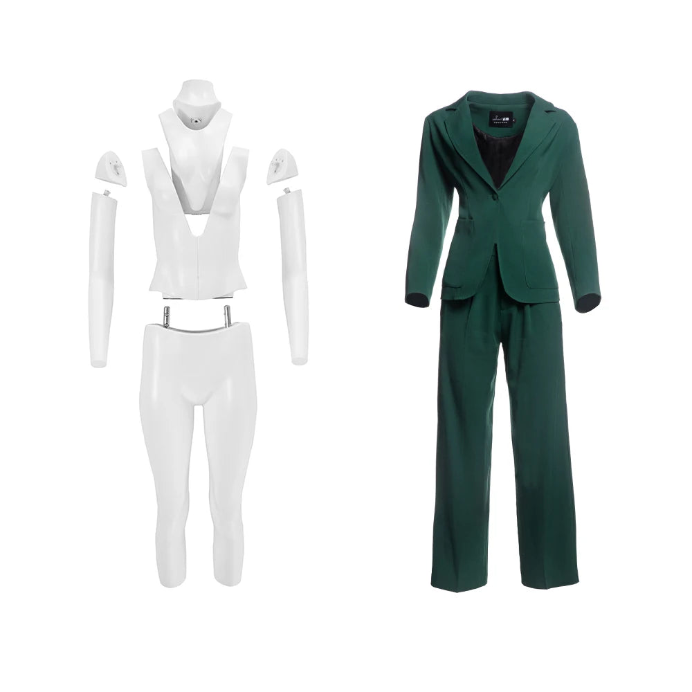 Full Body Plastic Eco-friendly Plastic Invisible Mannequin Female Ghost Mannequin Photography