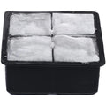 BPA Free Freezer Silicone Ice Tray Easy Release Flexible Ice Cube Molds Without Lid for Whiskey