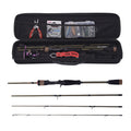 Baitcasting Fishing Rod and Reel Combo Full Set Rod Set with Line Lures Hooks Reel and Fishing Rod Bag Fishing Tackle