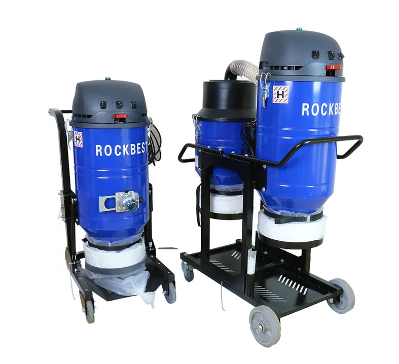 New Industrial Electric HEPA Vacuum Cleaner 220V/110V 3.6kW for Floor and Concrete Dust Extraction