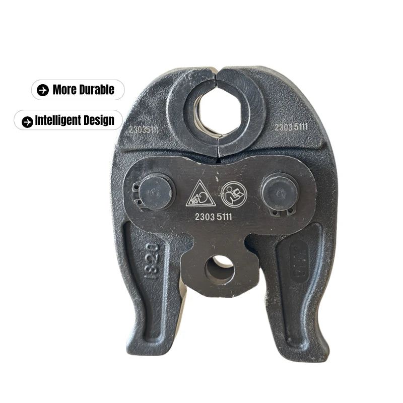 Compact Pro M15 Heavy Duty Pipes Crimping Tool Jaw for HVAC Hydraulic Applications Plumbing on Copper Stainless Steel Pipes