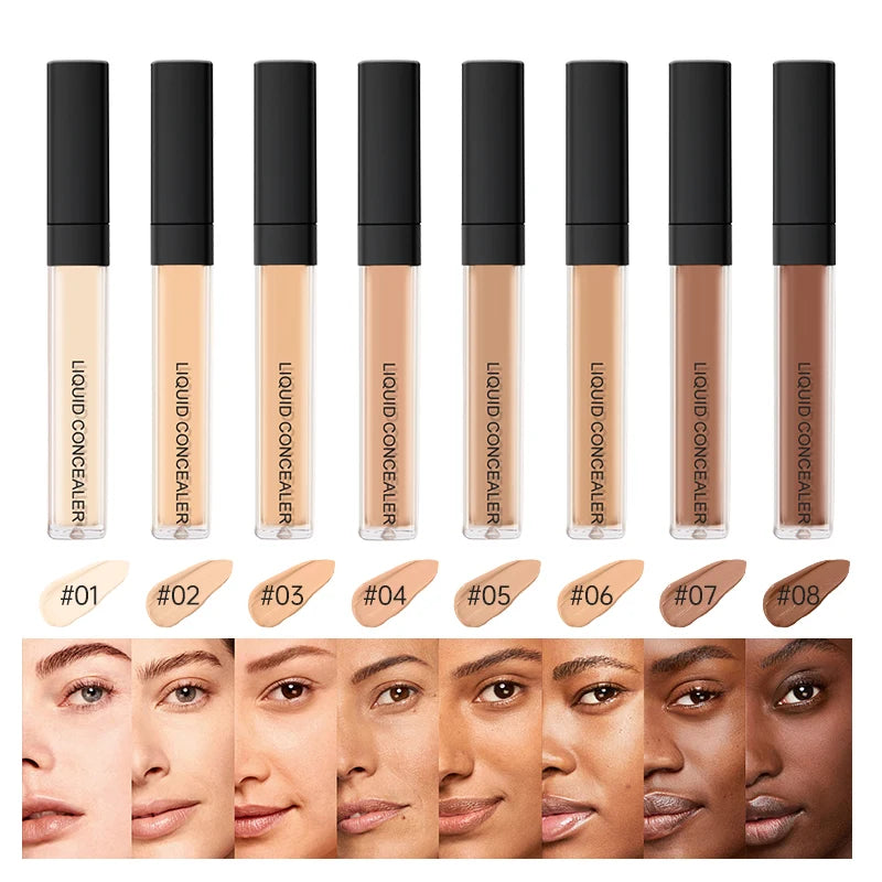 Wholesale Lasting Waterproof Liquid Concealer Color Correcting Brightening Vegan Full Coverage High Definition Concealer