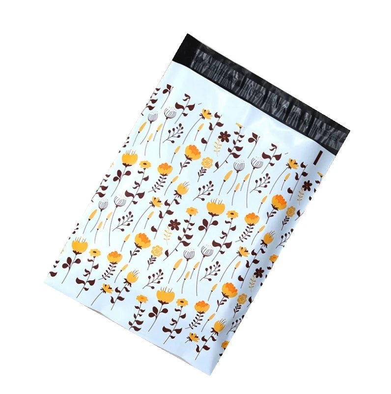 Self Adhesive Printed Poly Mailers Customized Mailer Bags Mailing Bags for Fur Socks Underwear Garments Packing Plastic Bags