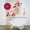Wedding Party Props Flower Stand Golden Iron/Stainless Steel OUGE PP01 Home Decoration Ornaments
