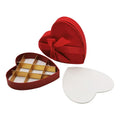 Wholesale Red Valentine's Chocolate Candy Packaging Heart Shaped Gift Boxes