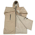 Wholesale Custom logo Sherpa Fleece Lining Waterproof Windproof Long Sleeve Beach Surf Changing Robe