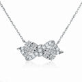 Hot Selling Pendant Necklace 925 Sterling Silver Necklace CZ Clavicle Chain